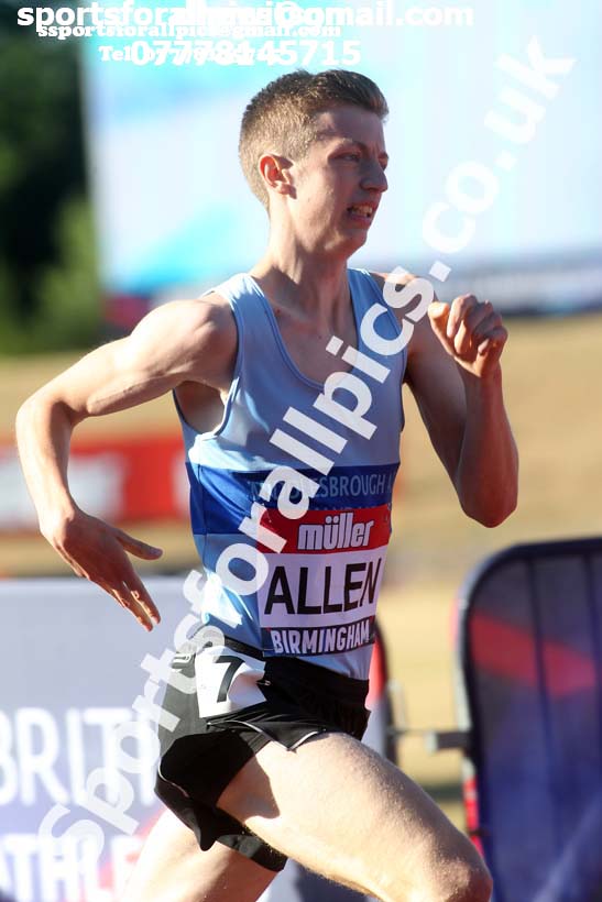 Mens 800 metres, Muller British Championships, Alexander Stadium, Birmingham. Photo: David T. Hewitson/Sports for All Pics